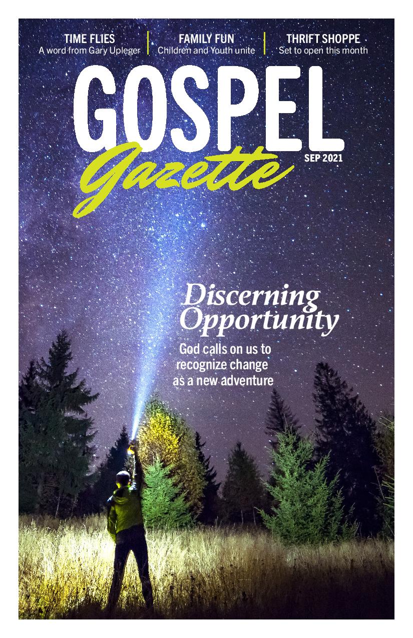 Gospel Gazette: September 2021