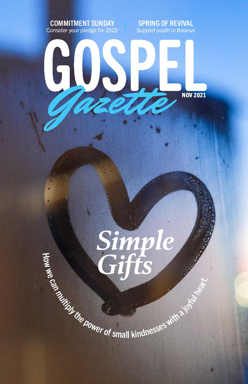 Gospel Gazette: November 2021