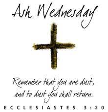 Ash Wednesday – Sanctuary Open